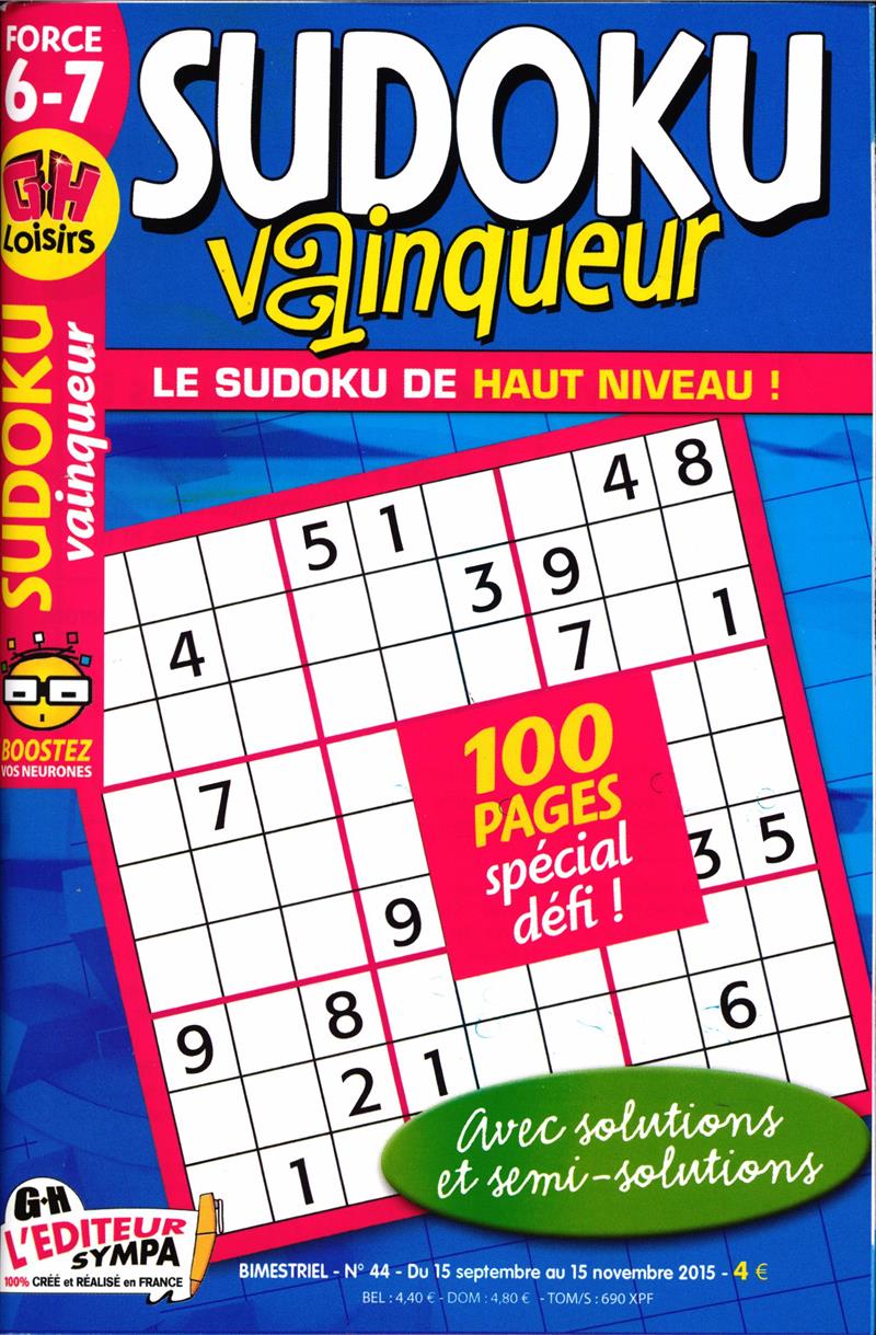 Gh Sudoku Vainqueur