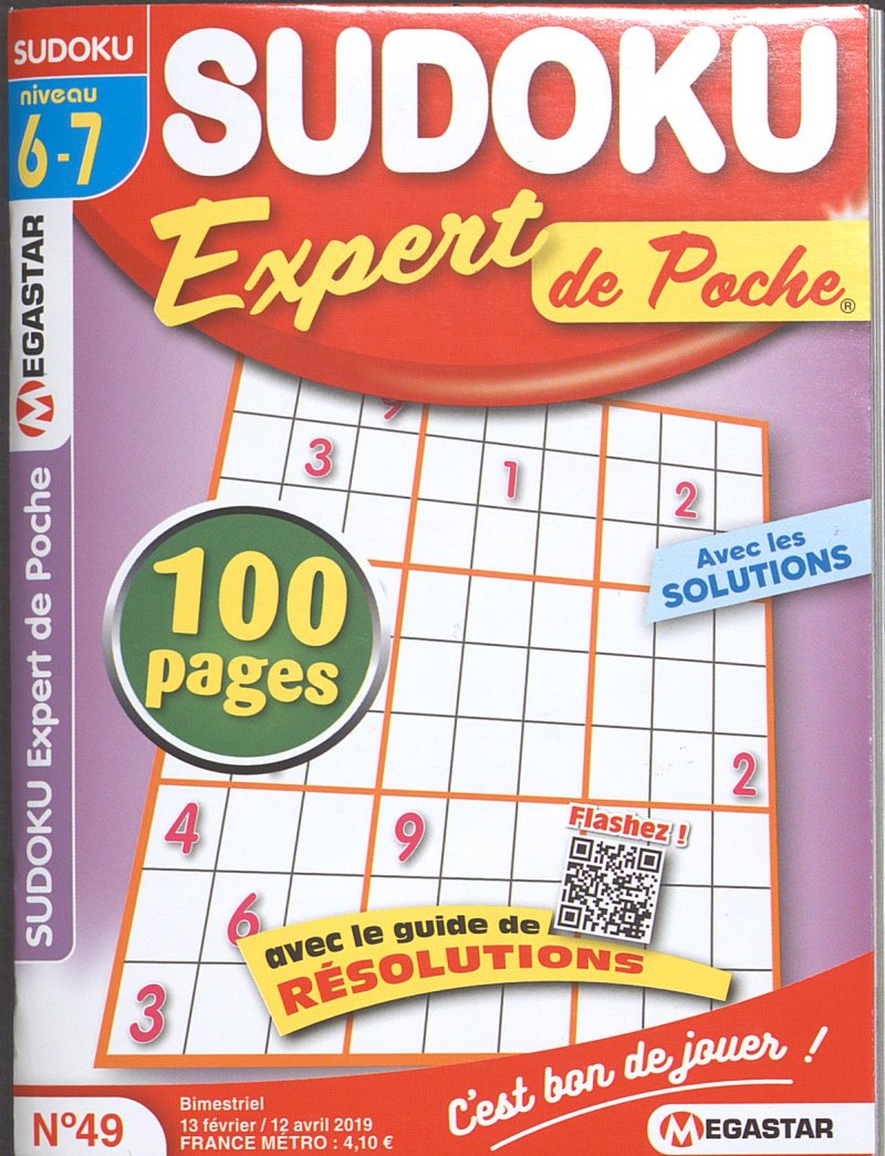Mg sudoku Expert Poche